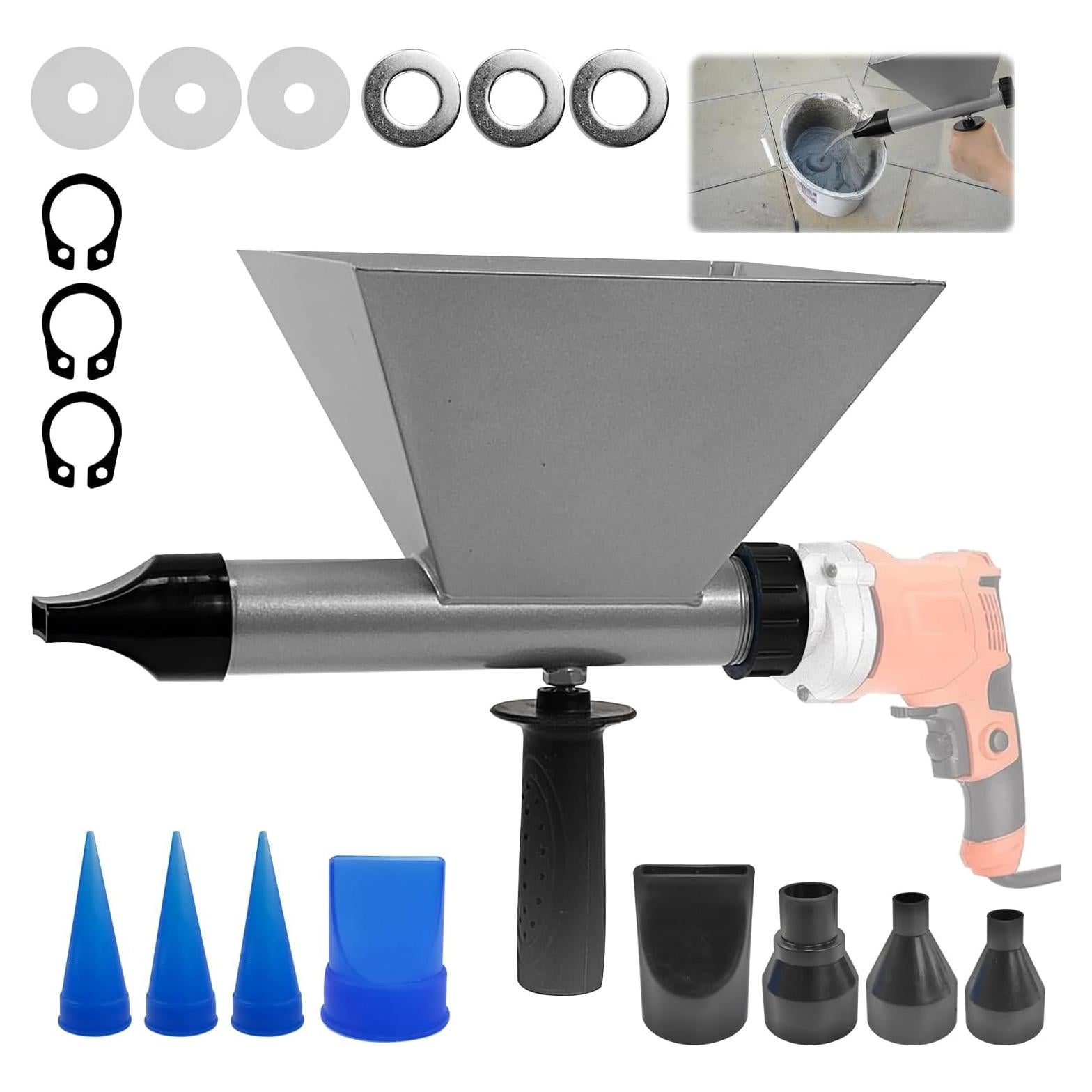 Bomba de Grout Eléctrica XINHNMUU, Pistola de Calafateo 1.54 kg