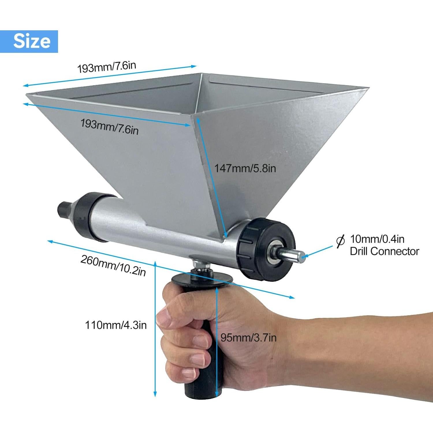 Bomba de Grout Eléctrica XINHNMUU, Pistola de Calafateo 1.54 kg