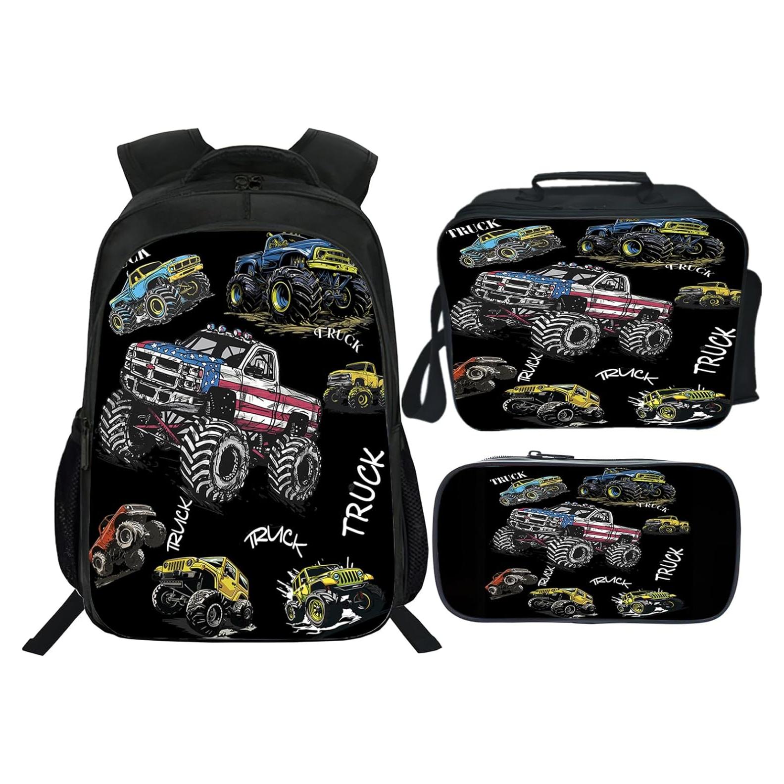 Mochila Escolar 3 en 1 Fuzawet 40.6 cm con Almuerzo y Estuche