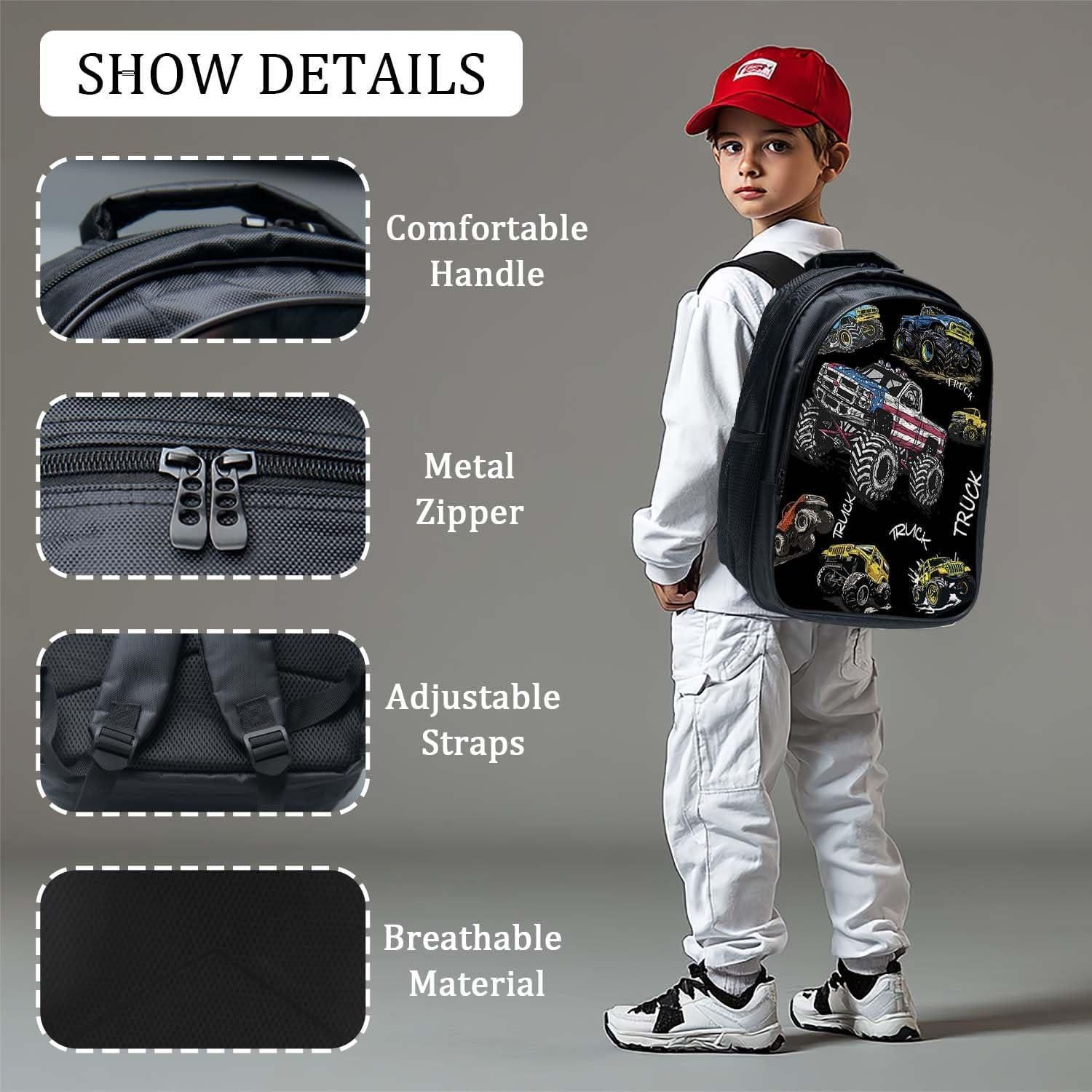 Mochila Escolar 3 en 1 Fuzawet 40.6 cm con Almuerzo y Estuche