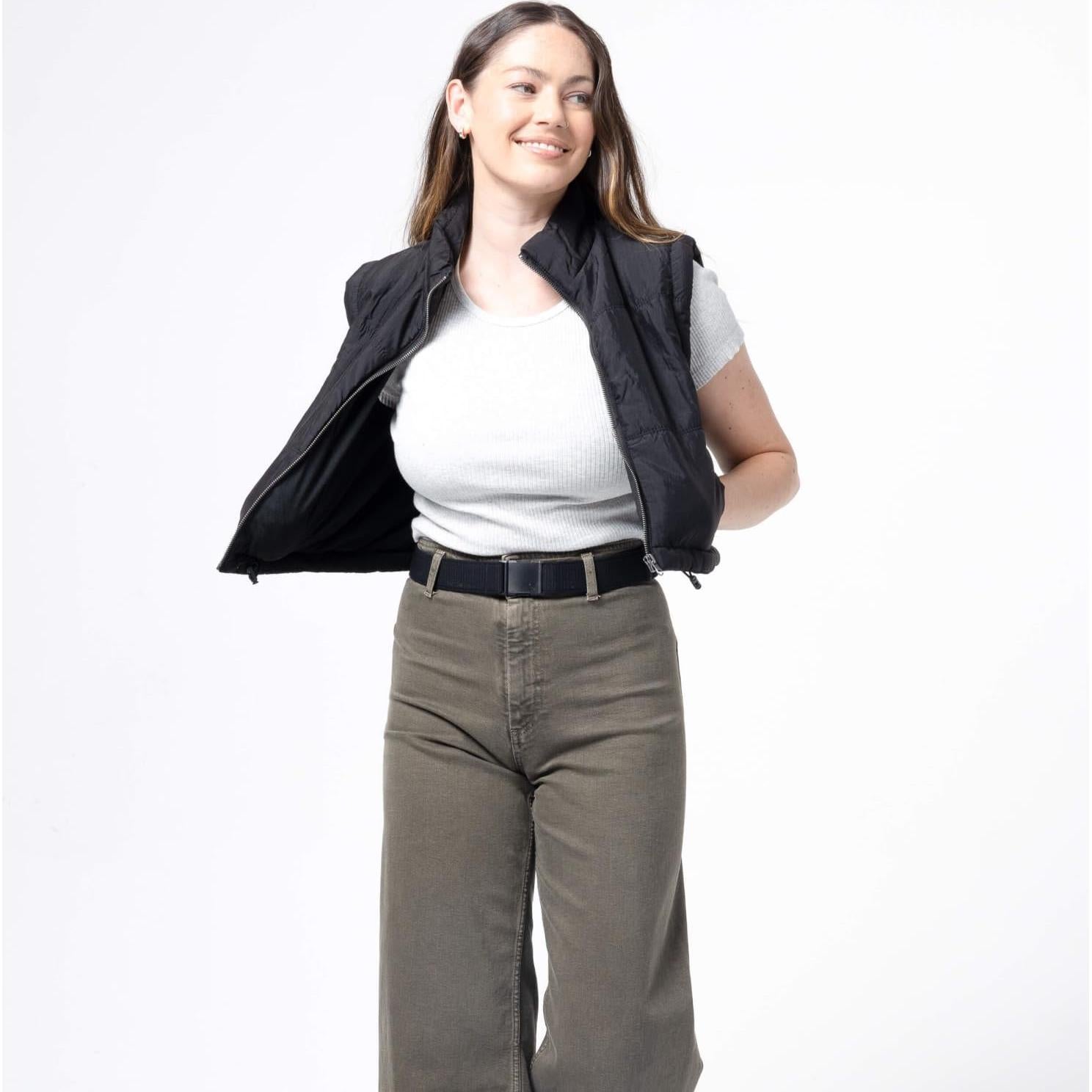 Cinturón Elástico Unisex Arcade Belts A2 - Negro, 101.6 cm