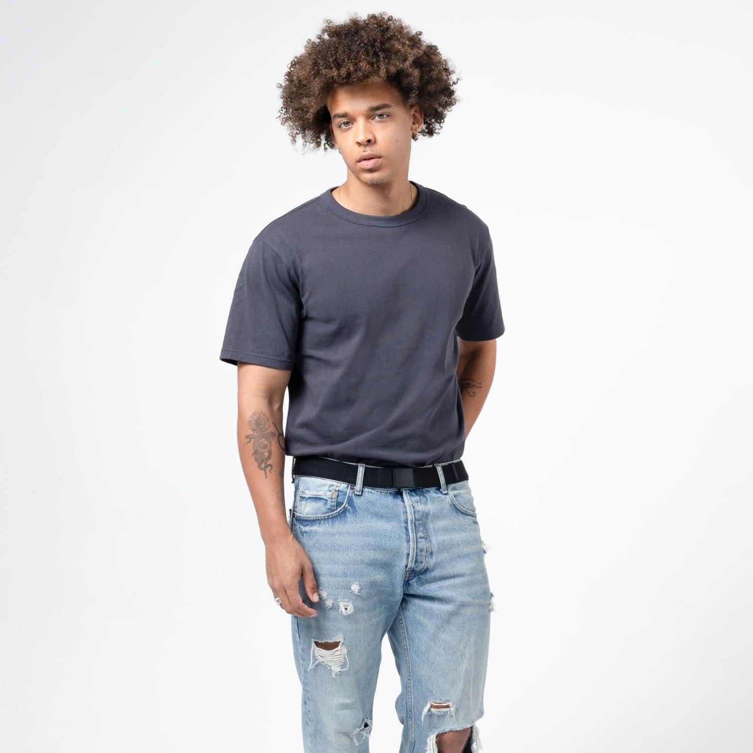 Cinturón Elástico Unisex Arcade Belts A2 - Negro, 101.6 cm