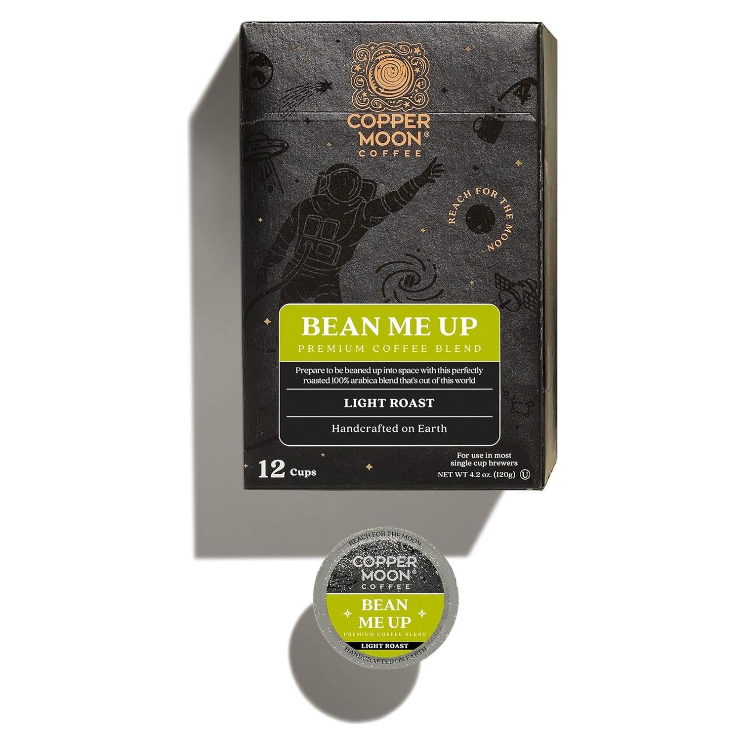 Cápsulas de café Copper Moon Bean Me Up 12 unidades tueste ligero