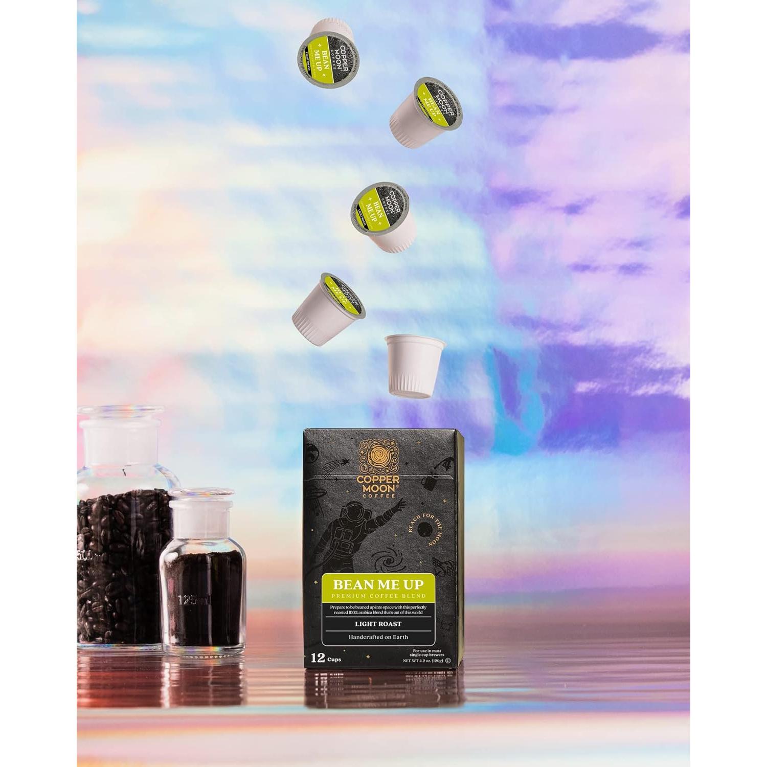 Cápsulas de café Copper Moon Bean Me Up 12 unidades tueste ligero