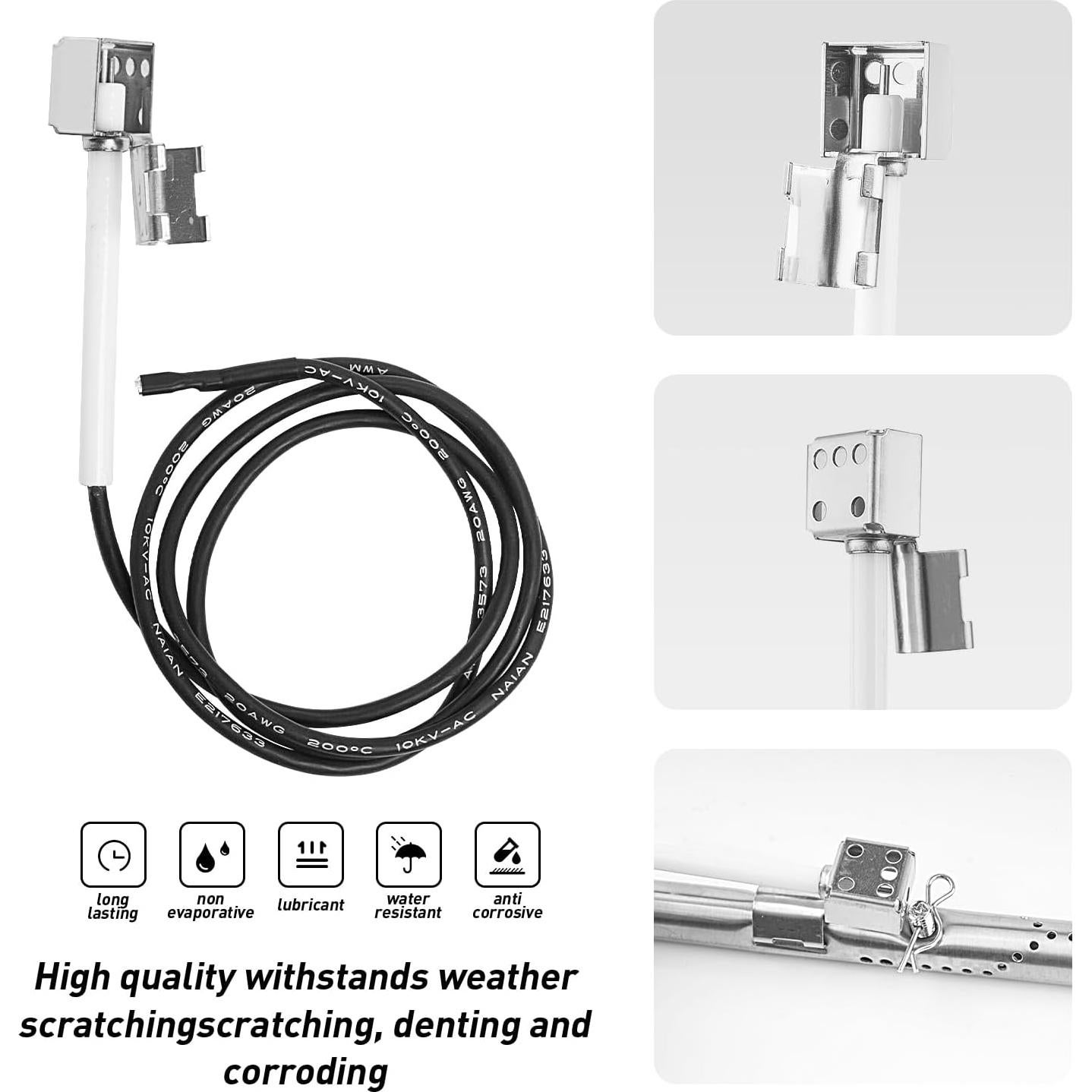 Piezas de Repuesto Parrilla Gas Charbroil 4 Quemadores BBQ-Yummy