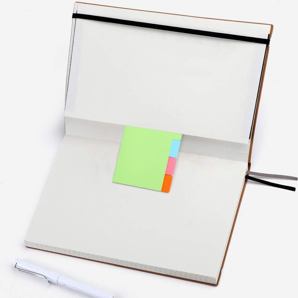 Cuaderno B5 de Reglas Tapa Blanda AHGXG - Paquete de 2, 408 Páginas