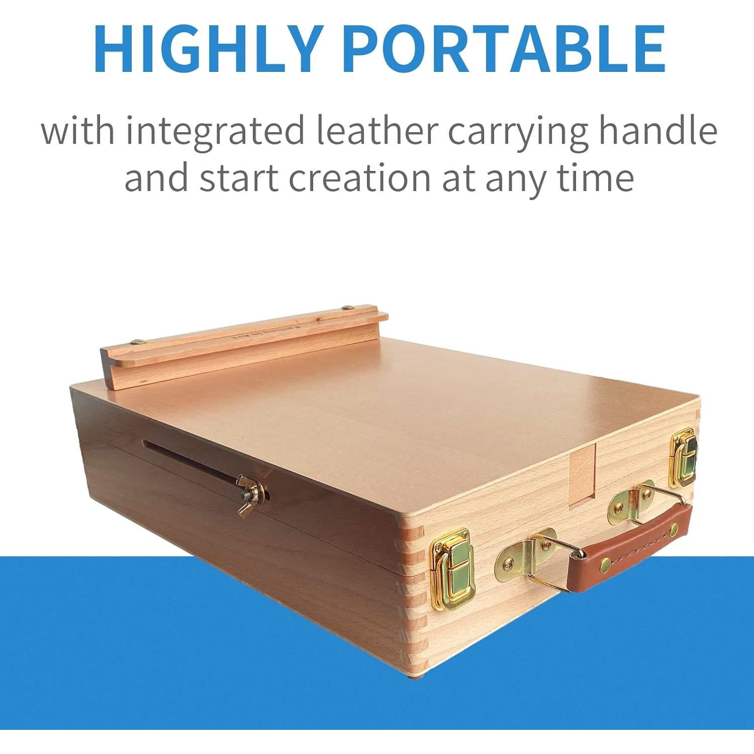 Caballete de Mesa Falling in Art de Madera Ajustable 61cm