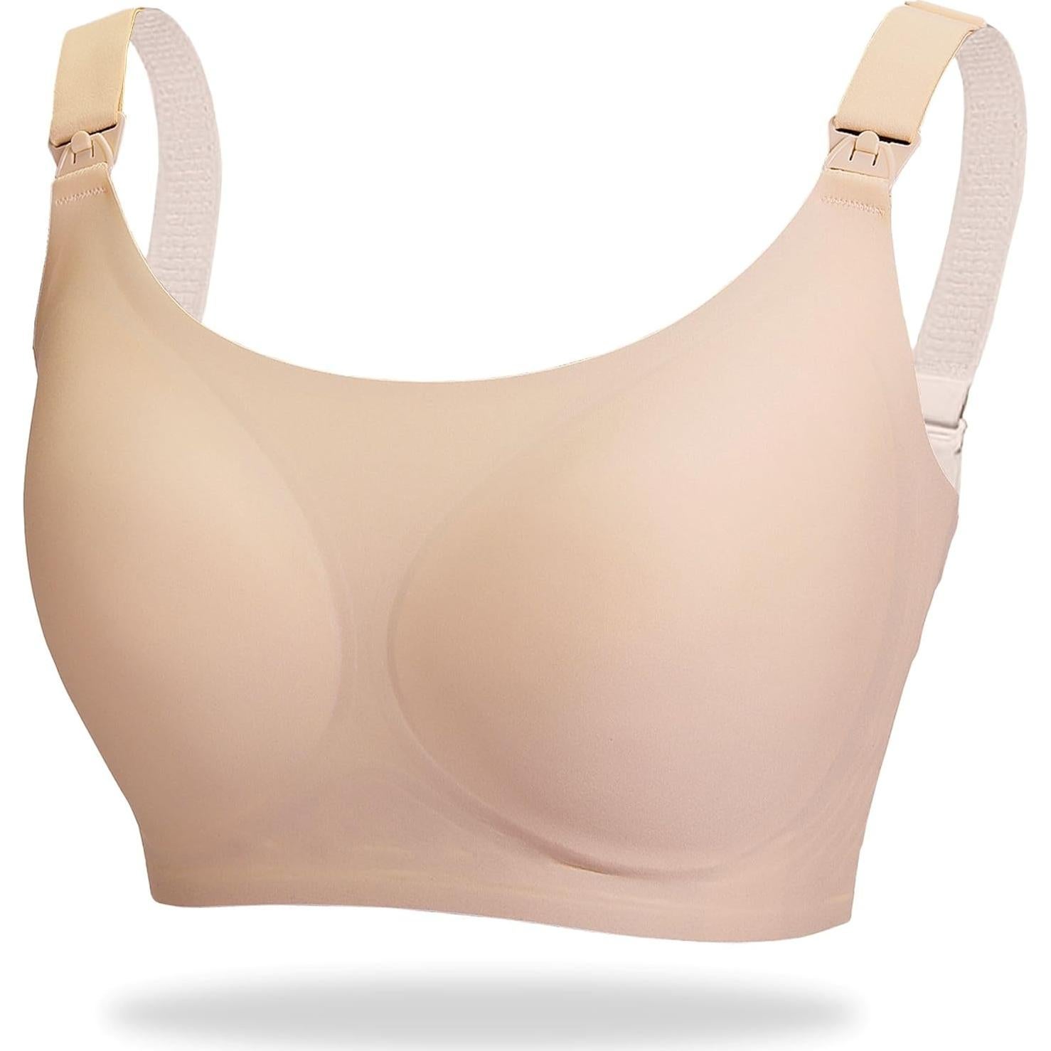Sujetador de Lactancia Inalámbrico Zomee Nude Sin Costuras