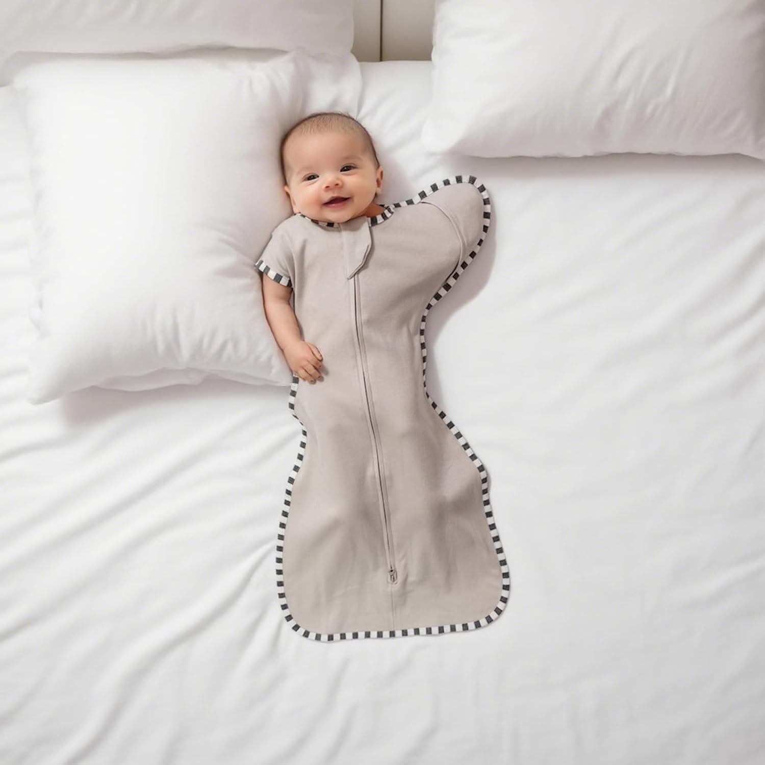 Manta de Envolver para Bebés BLACKLEAF BABY 0-3 Meses Algodón