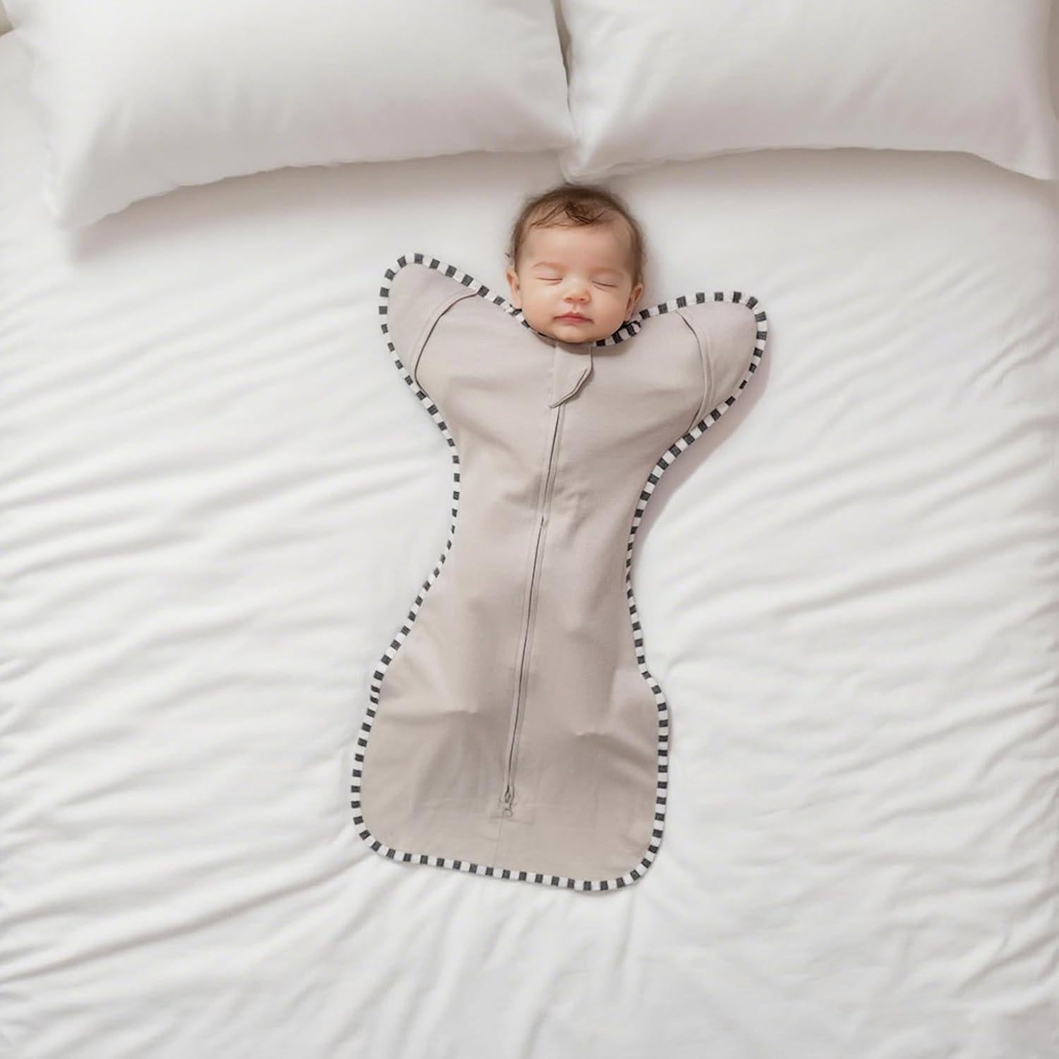 Manta de Envolver para Bebés BLACKLEAF BABY 0-3 Meses Algodón