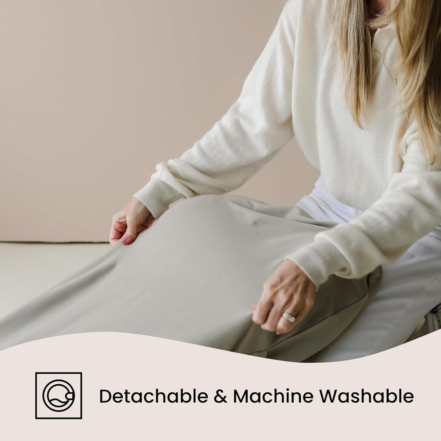 CooCooBaby Lounger para Bebé 0-12 Meses 100% Algodón Rosa