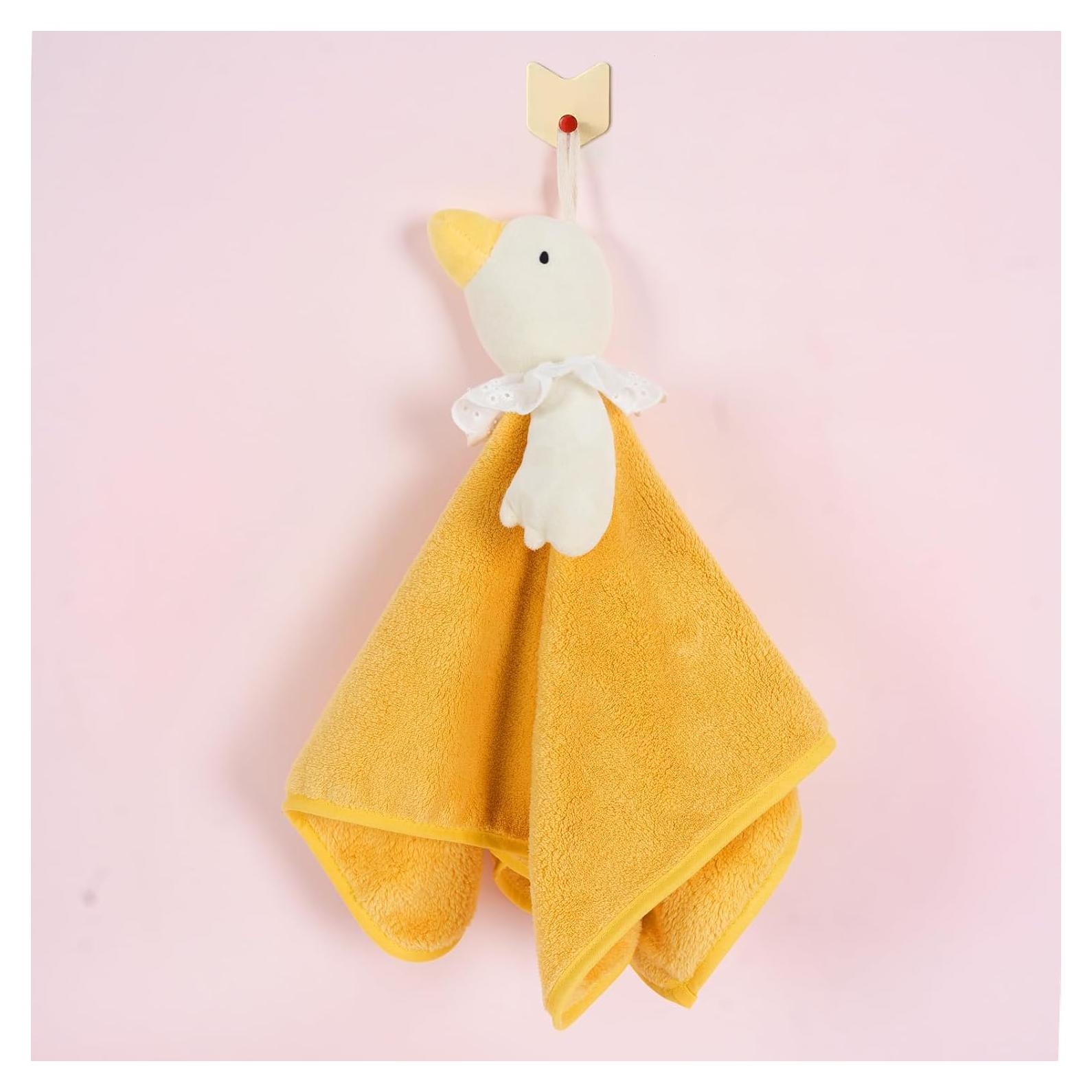 Manta de Abrazo Ganso Lovey NeusWonder Amarillo 35.56 cm