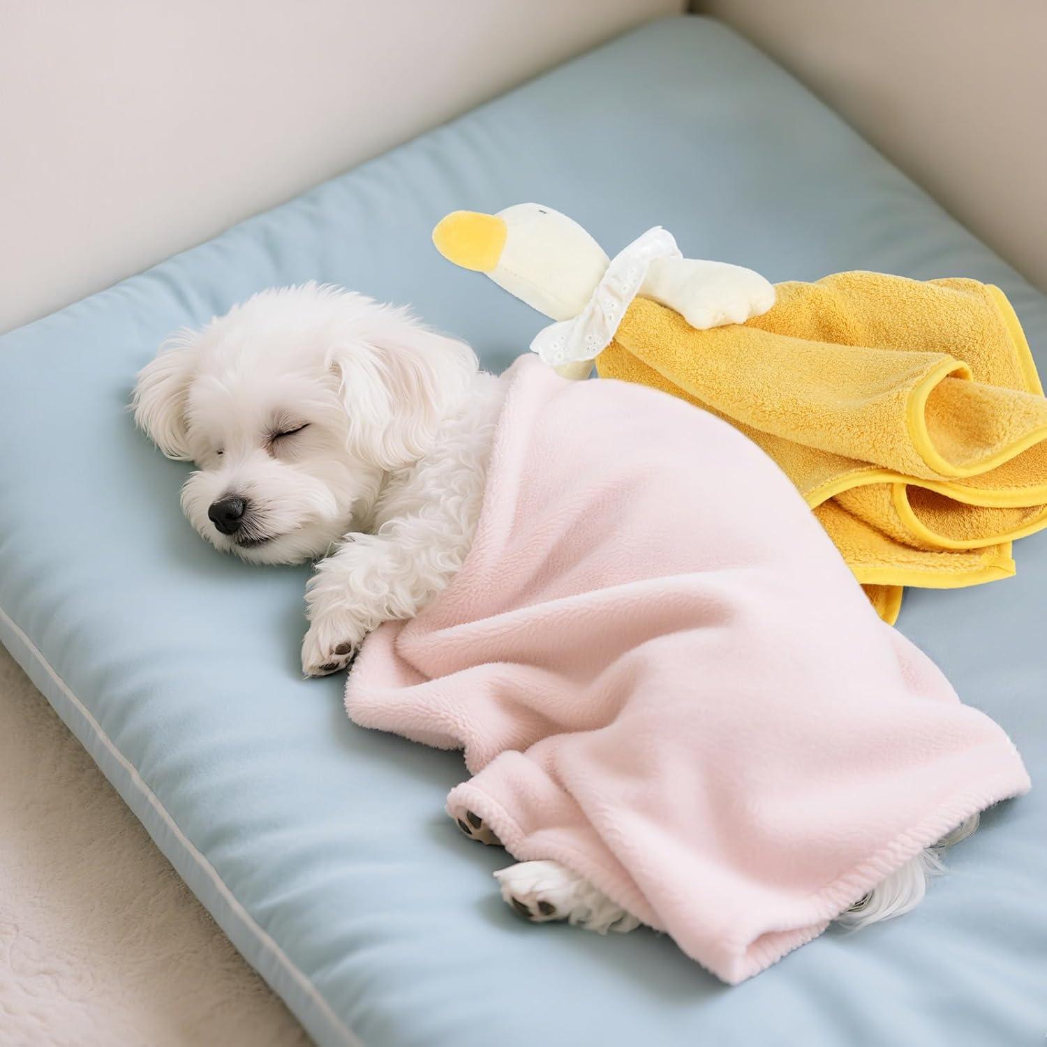 Manta de Abrazo Ganso Lovey NeusWonder Amarillo 35.56 cm