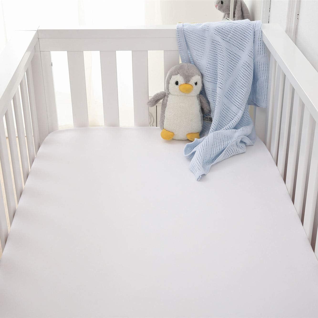 Juego de Sábanas de Cuna Belsden 3 Piezas Microfibra Suave