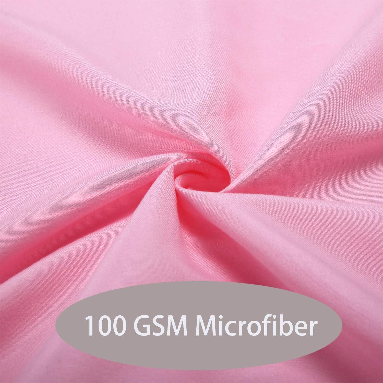 Juego de Sábanas de Cuna Belsden 3 Piezas Microfibra Suave