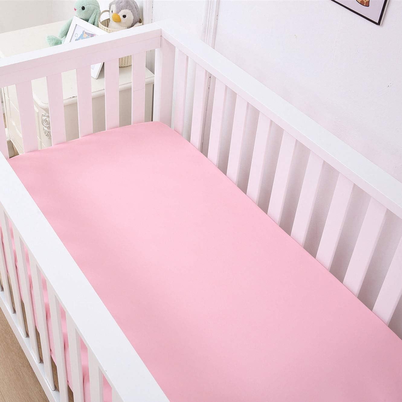 Juego de Sábanas de Cuna Belsden 3 Piezas Microfibra Suave