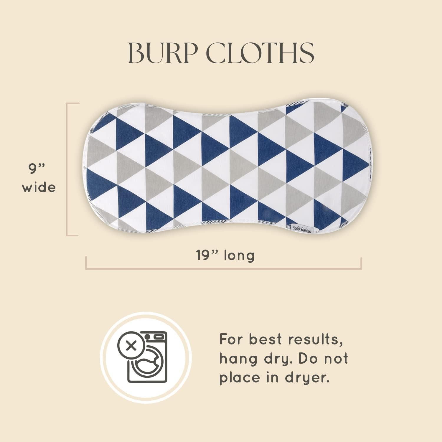 Set de 8 Paños de Eructo Dodo Babies 100% Algodón - Unisex