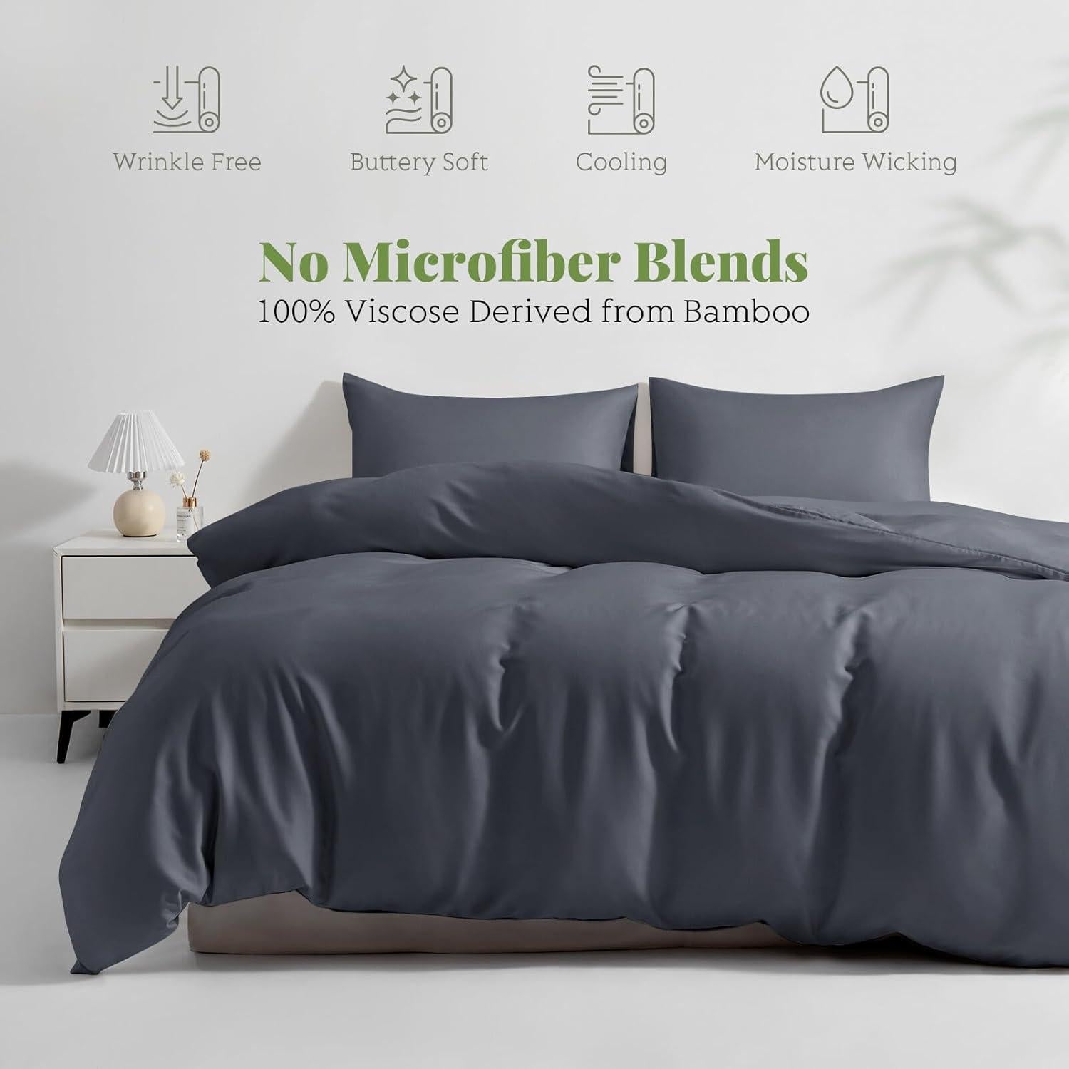 Juego de Funda de Edredón Twin XL Sábanas para Durmientes Calientes 2 Piezas