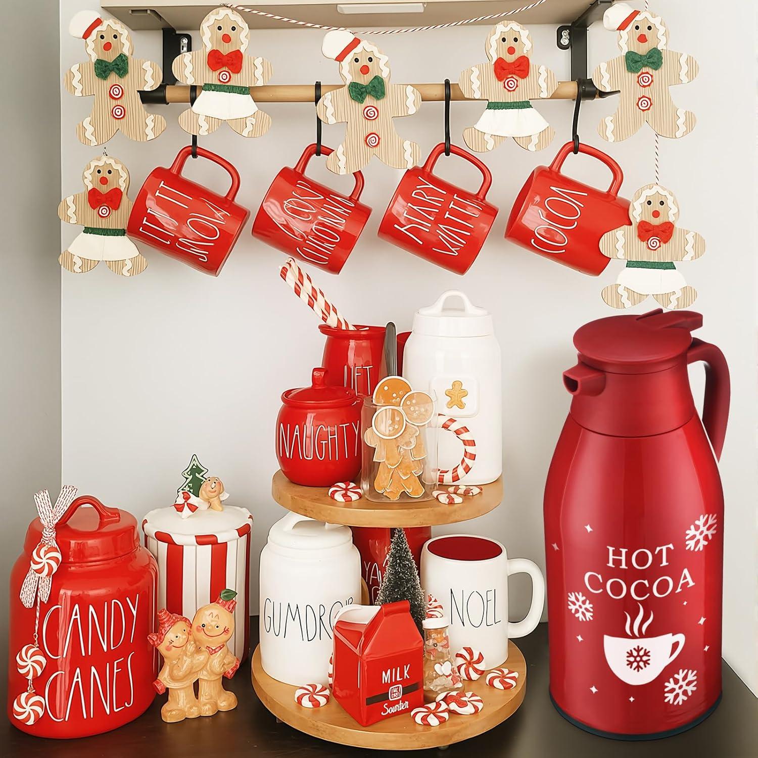 Dispensador de Chocolate Caliente LemonRoad 2L Rojo para Fiestas