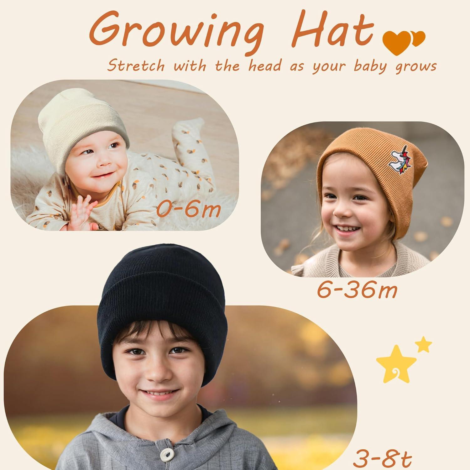 Gorro de Algodón 100% para Niños y Bebés - Vidsel