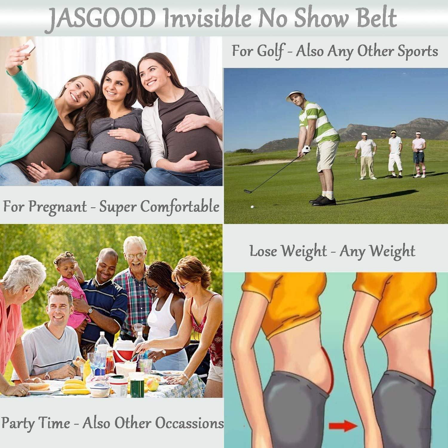 Cinturón Elástico Invisible JASGOOD para Mujeres Ajustable