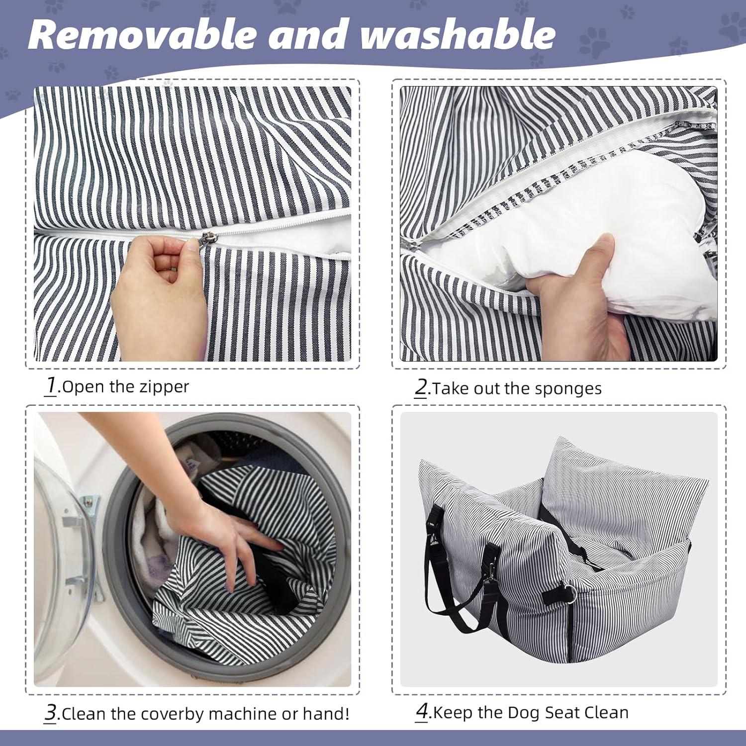 Asiento de Coche para Perros Novelledo Mediano 76.2x50.8cm Lavable