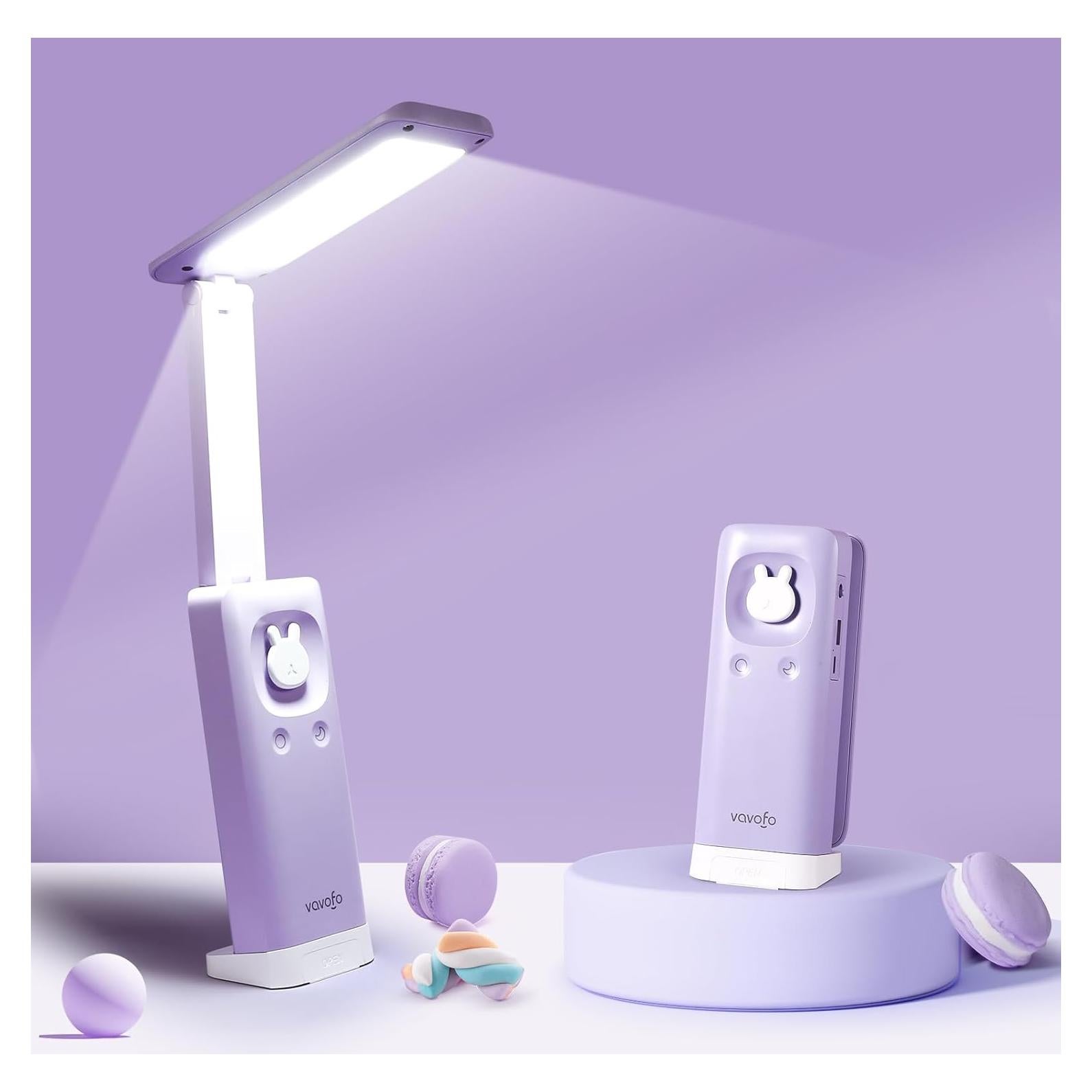 Lámpara de escritorio VAVOFO recargable 6000mAh 15 modos