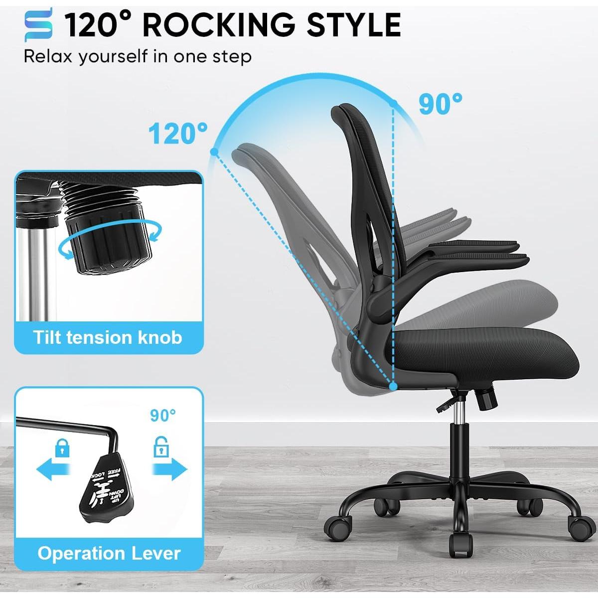 Silla de Oficina Ergonómica Sytas SB-GY001 con Soporte Lumbar