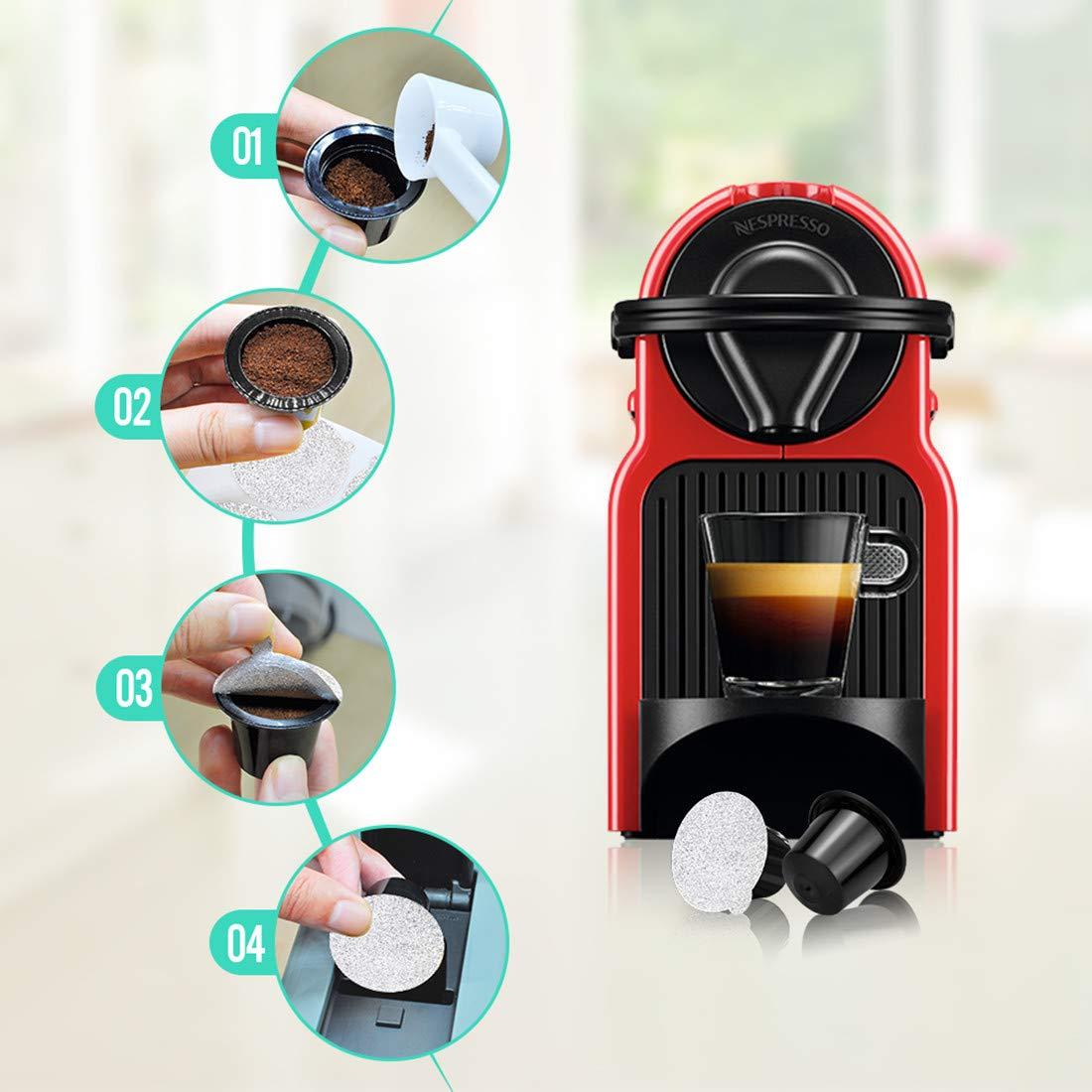 Cápsulas Reutilizables de Espresso CAPMESSO - 100 Piezas