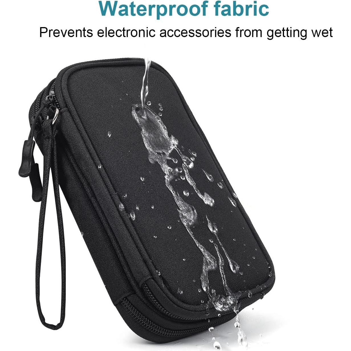 Funda Organizadora de Accesorios Electrónicos LOPURS M Doble Capa