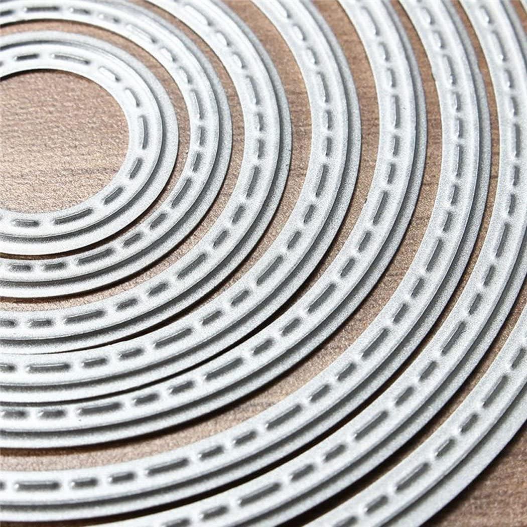 Troqueles de Corte Redondos ZbFwmx 12cm para Scrapbooking