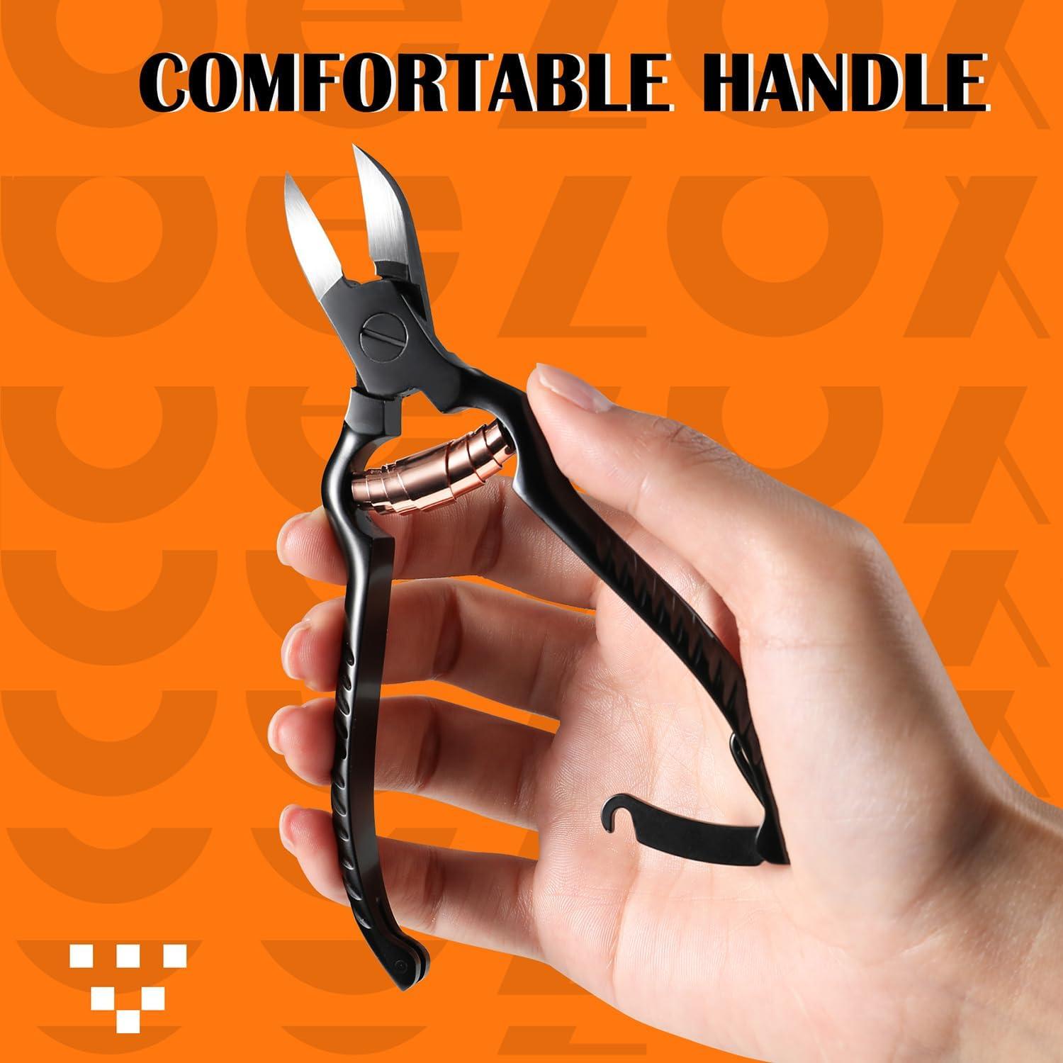 Cortauñas BEZOX de Acero Inoxidable para Uñas Encarnadas