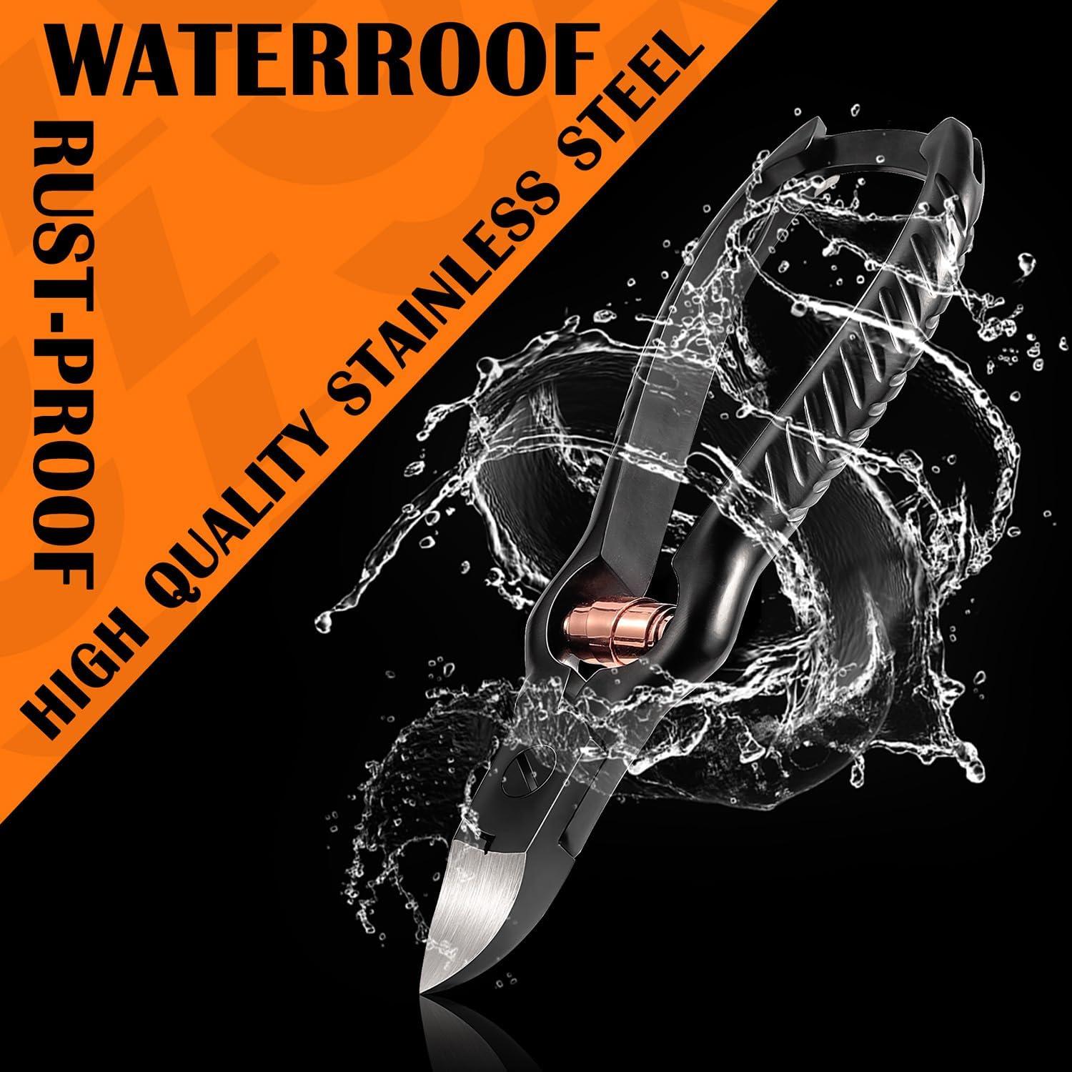 Cortauñas BEZOX de Acero Inoxidable para Uñas Encarnadas