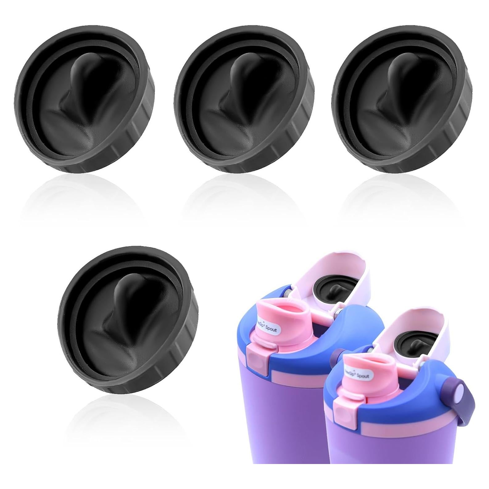 4 Tapones de Reemplazo JTJEI para Botellas Owala FreeSip 30oz 40oz