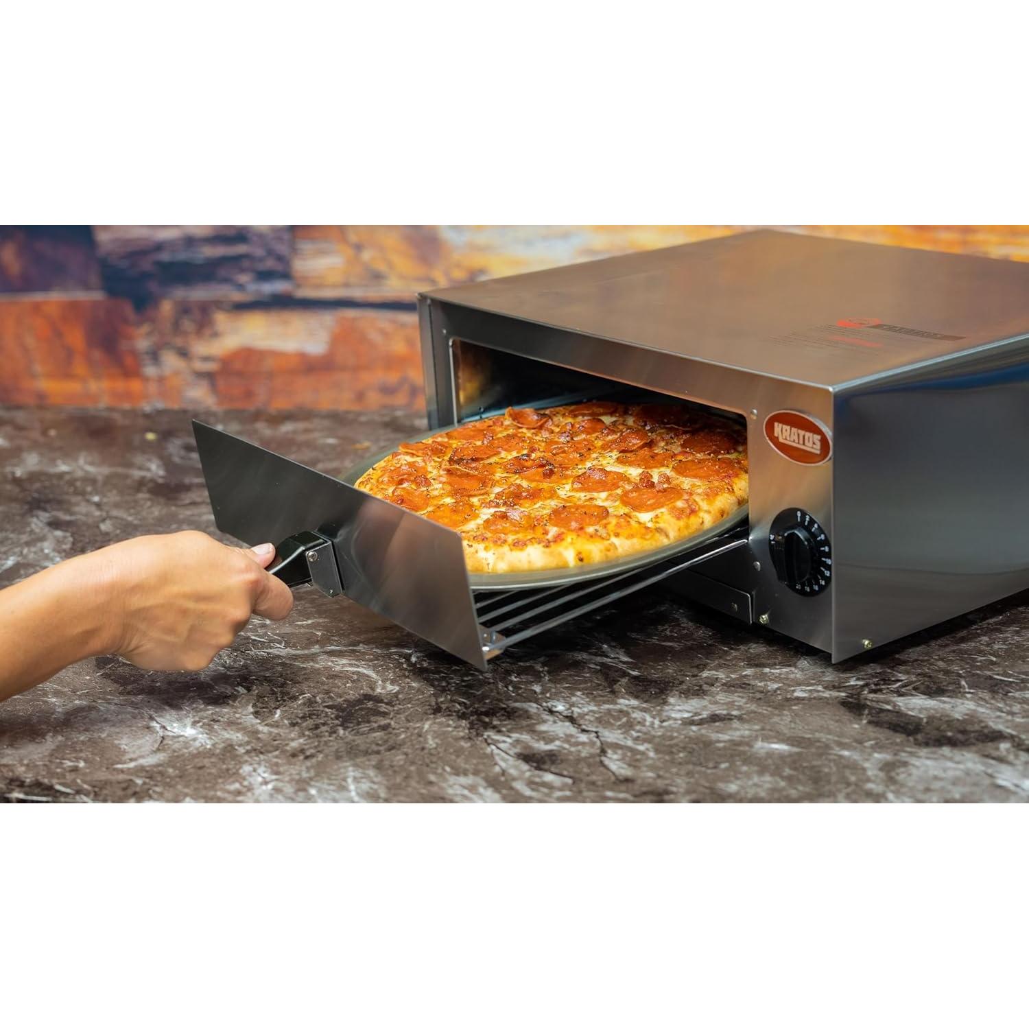 Horno Eléctrico de Mostrador Kratos 30.48 cm Acero Inoxidable