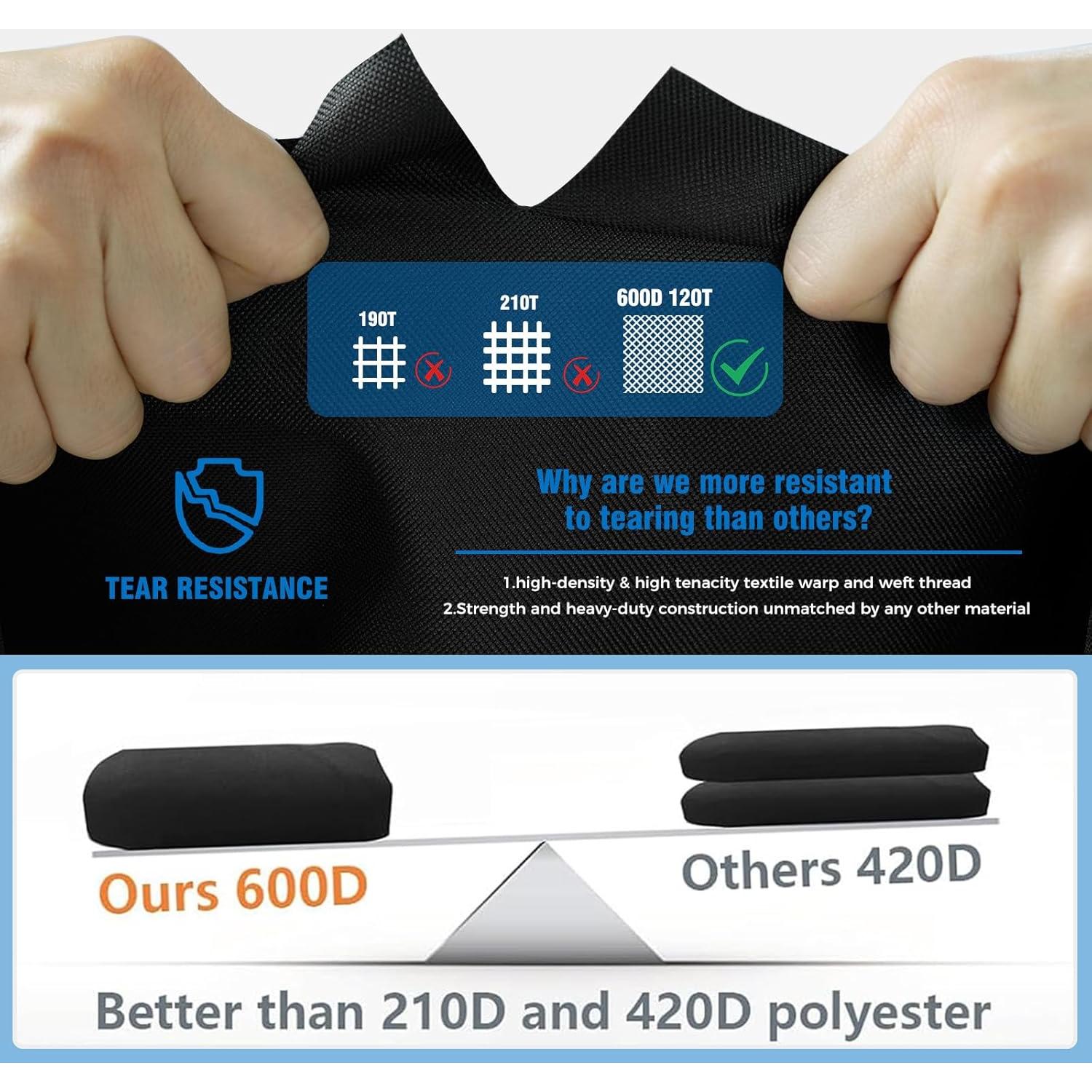 Funda de Parrilla KINGLY 48" Impermeable para Weber Spirit 200