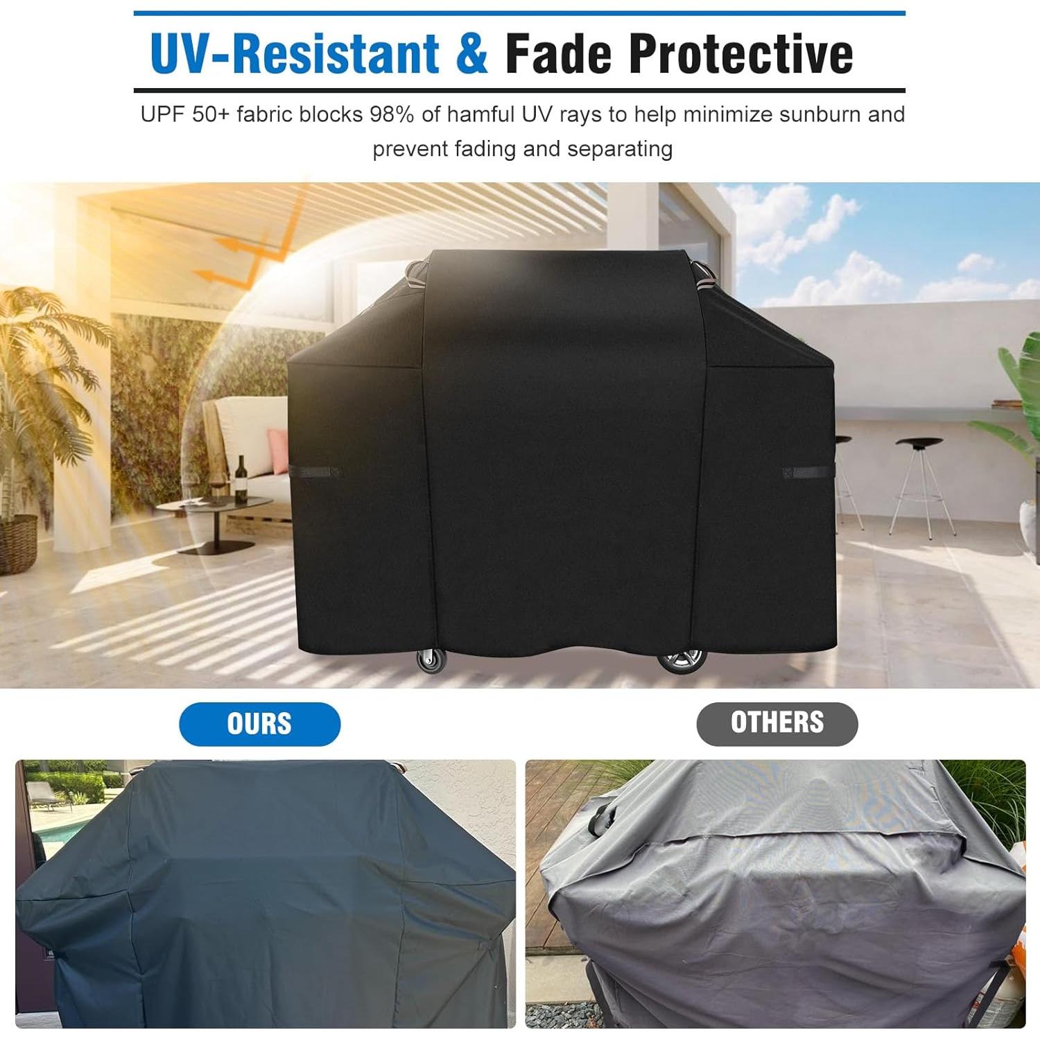 Funda de Parrilla KINGLY 48" Impermeable para Weber Spirit 200