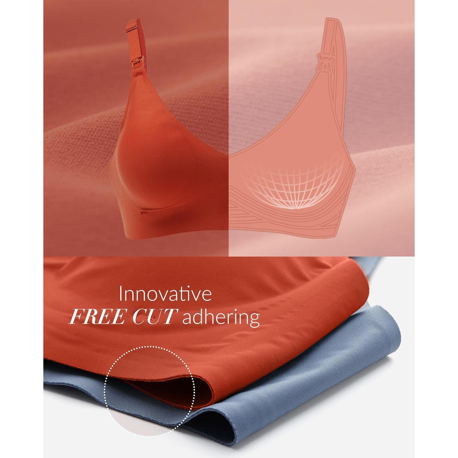 Sujetador de Lactancia Mamaway Silky Seamless Verde Pequeño