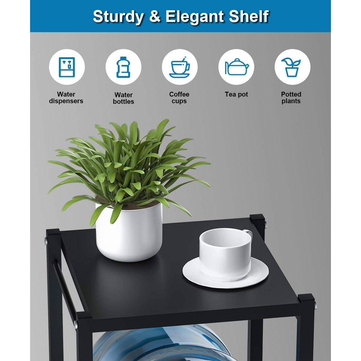 Soporte para Jarras de Agua Mocomax 4 Niveles Negro