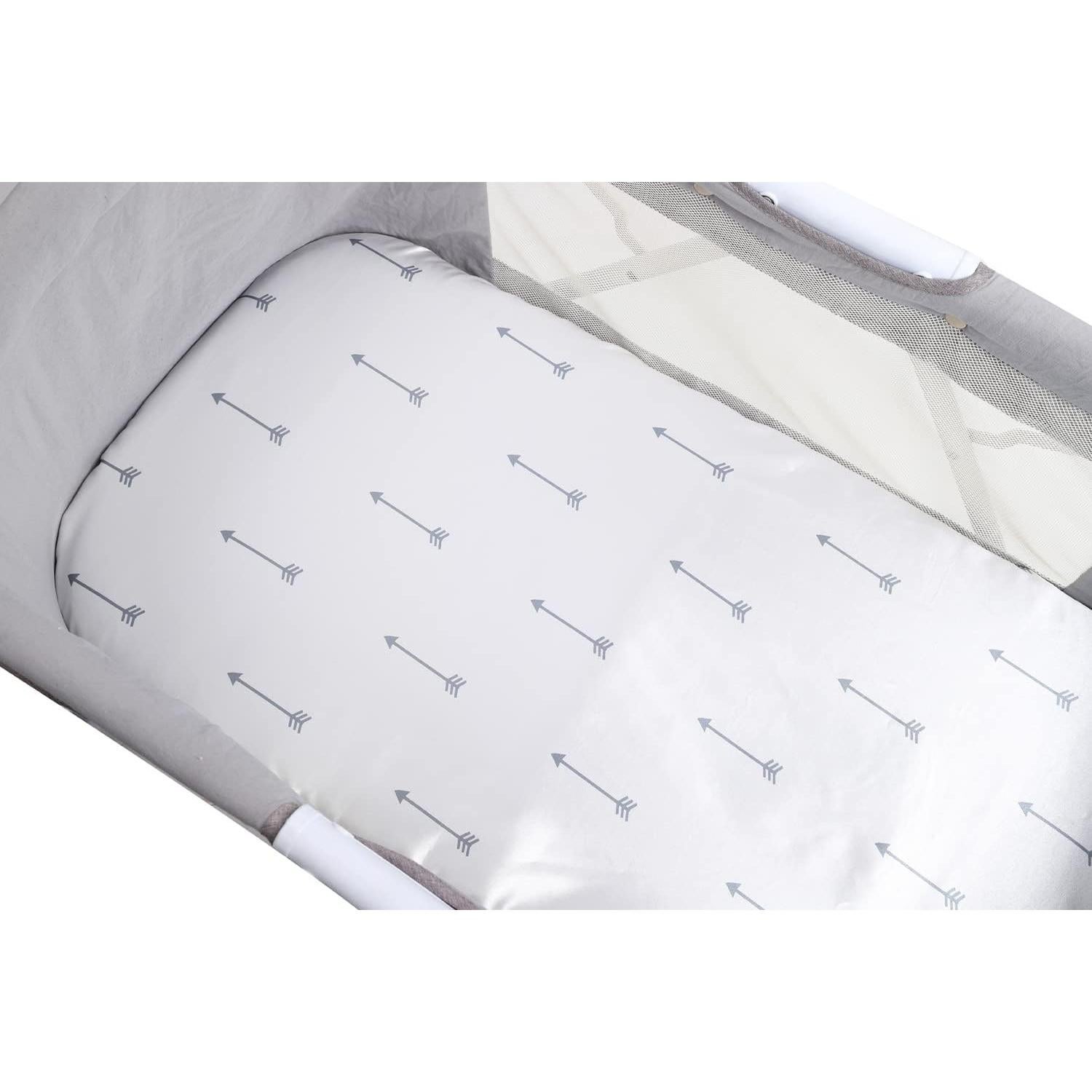 Juego de Sábanas para Cuna 2 Piezas Tcmyyund Satinado 43x81 cm