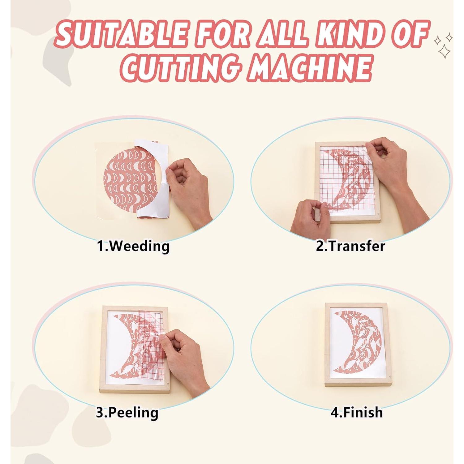 Vinilo Adhesivo Permanente Boho Tintnut 10 Hojas 30.48x25.4cm