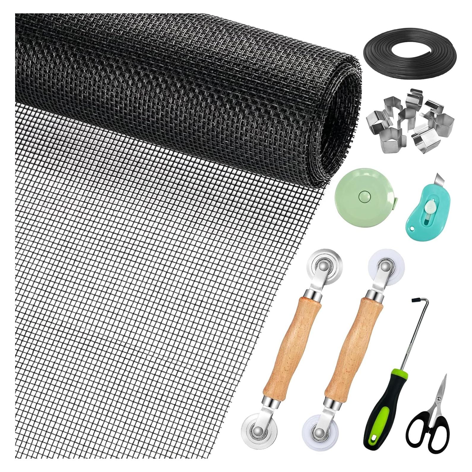 Kit de Reparación de Pantalla de Ventana Ghguole 1.30kg Negro