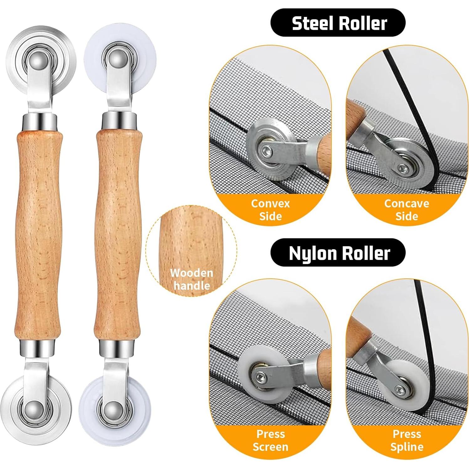 Kit de Reparación de Pantalla de Ventana Ghguole 1.30kg Negro