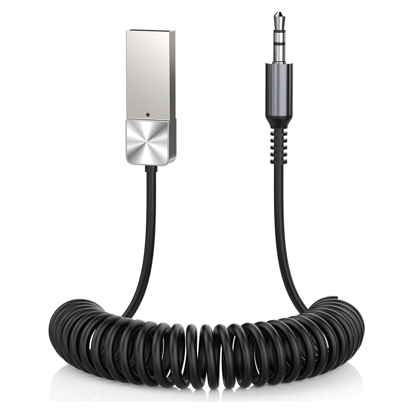 Adaptador Bluetooth 5.3 GLOBELEC USB a 3.5mm con Micrófono