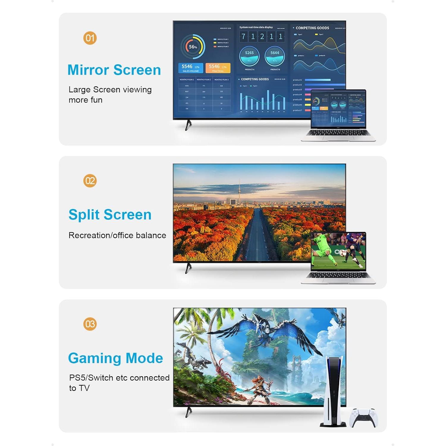 Cable HDMI 2.0 en ángulo recto XAOSUN 2m 4K@60Hz anti-interferencia