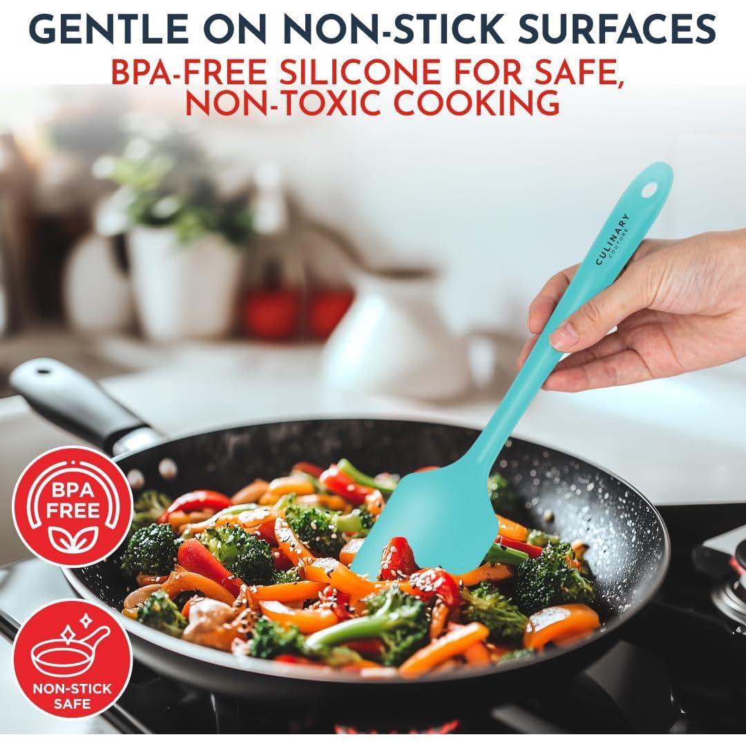 Juego de Espátulas de Silicona Culinary Couture 4 Piezas