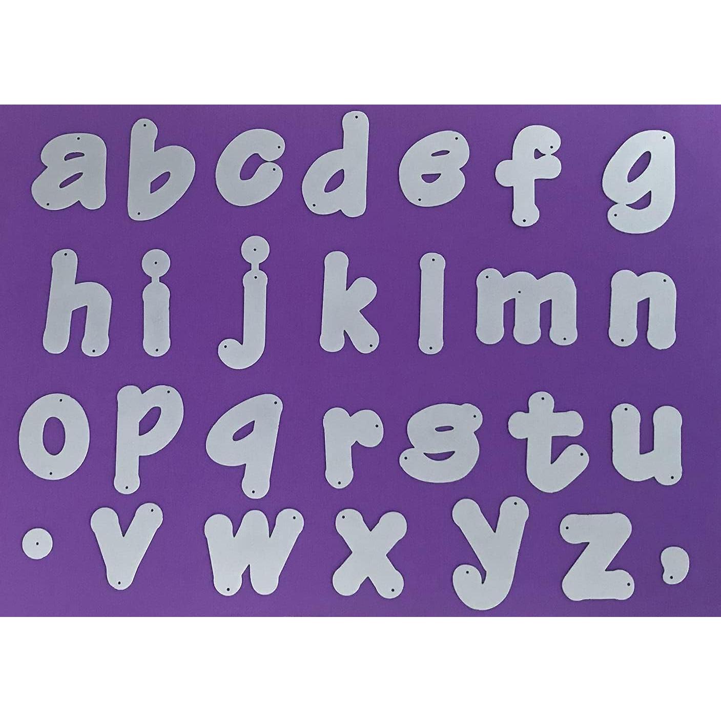 Troqueles de Alfabeto AHOMASH 50mm para Scrapbooking DIY