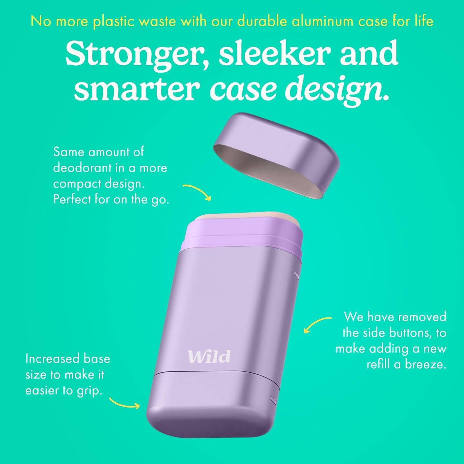 Desodorante Recargable Wild 40g Miel y Flor de Cactus - Vegano