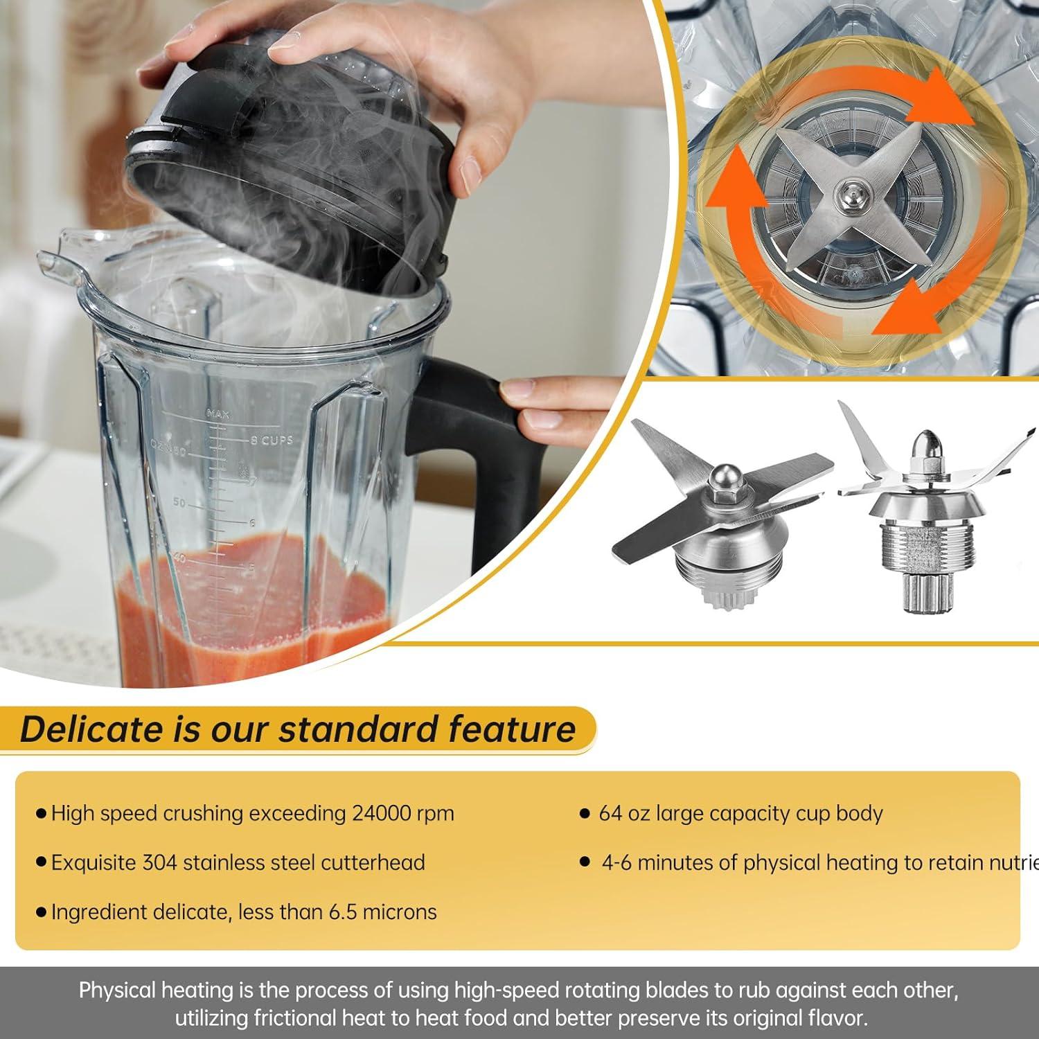 Jarra de Reemplazo Vitamix 64oz TOGJNDLL para Licuadora