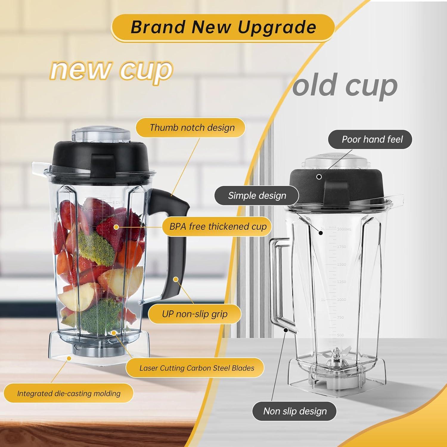 Jarra de Reemplazo Vitamix 64oz TOGJNDLL para Licuadora